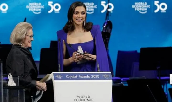Deepika Award from the World Economic Forum