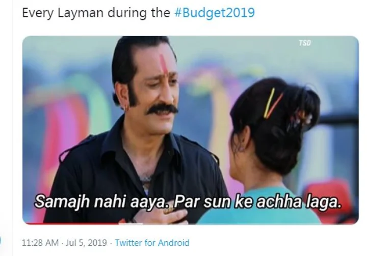 बजट फीवर: सोशल मीडिया ने कहा समझ नहीं आया, पर सुनकर अच्‍छा लगा!