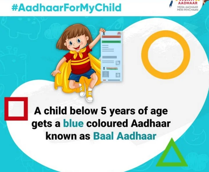 Process of making Baal Aadhaar