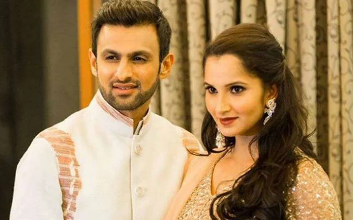Sania Mirza and Shoaib Malik