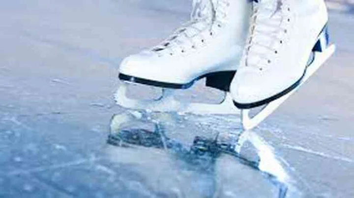 Ice skating