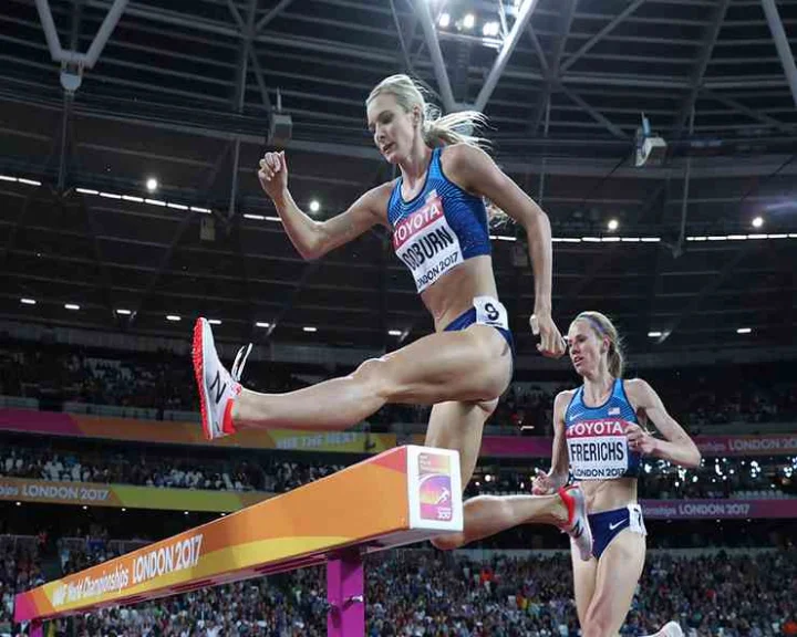 Track and field athletes