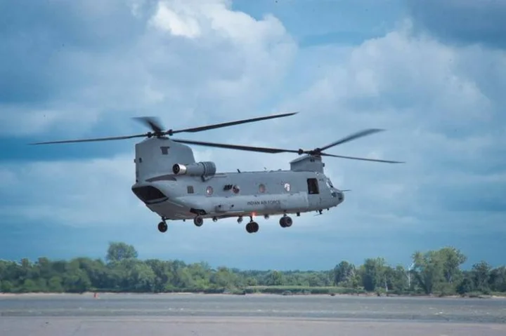 Chinook helicopter