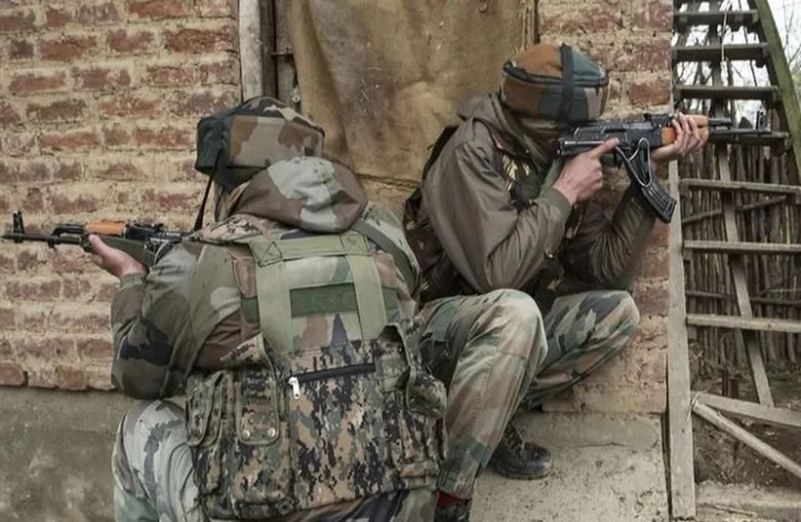 Encounter between security forces and terrorists in Kupwara