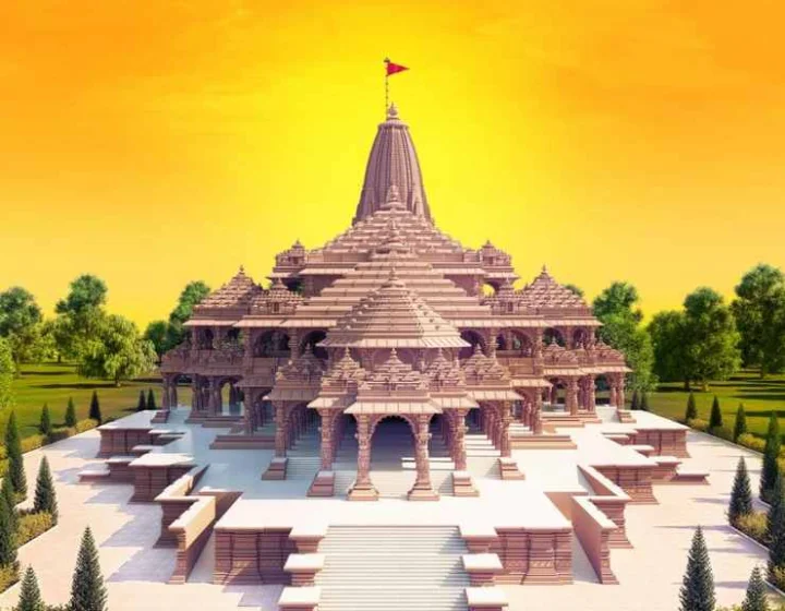 Pyramidal temple