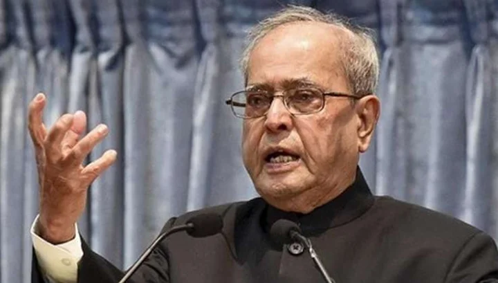 Pranab Mukharjee