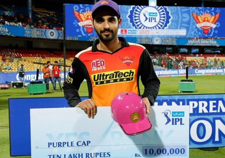 Bhuvneshwar Kumar Purple Cap