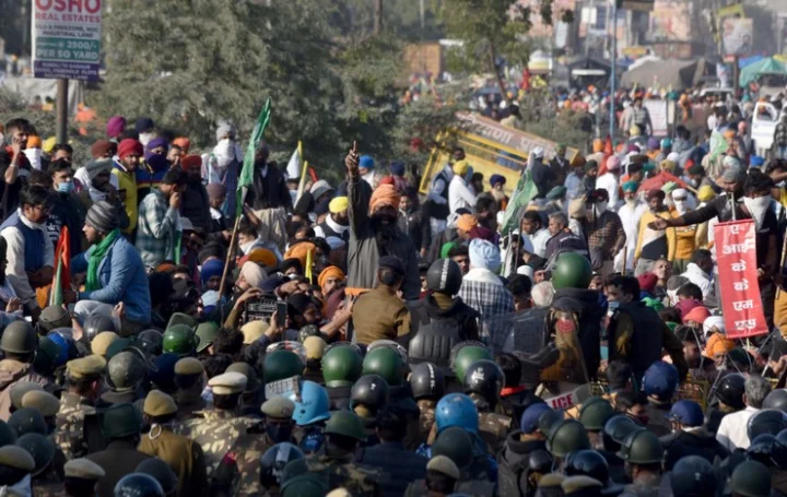 Farmers Protest