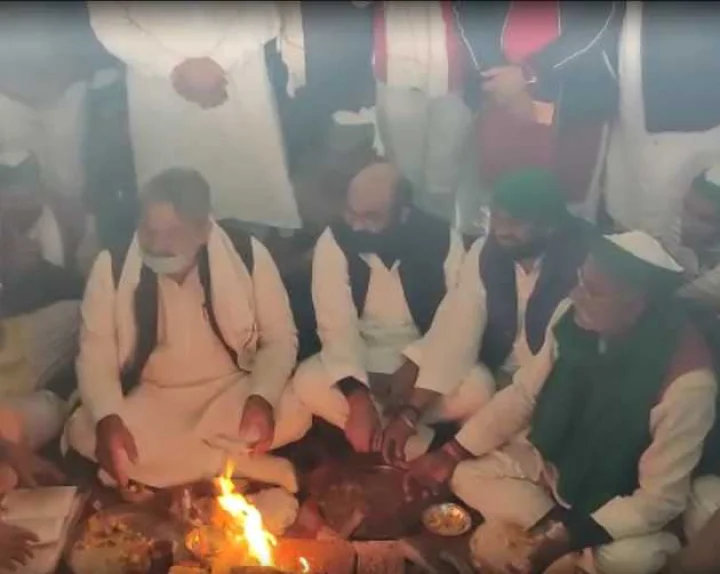 farmers protest