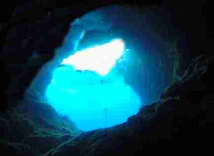 mexico sea cave