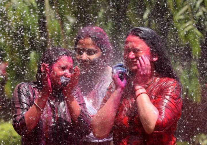Rangpanchami celebration in Indore