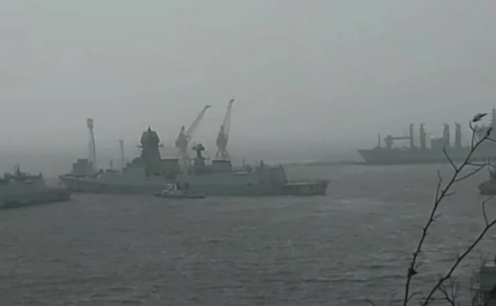 Indian Navy deploys 3 ships to rescue people onboard 2 barges adrift off Mumbai