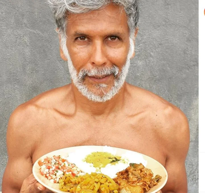 Milind soman’s diet