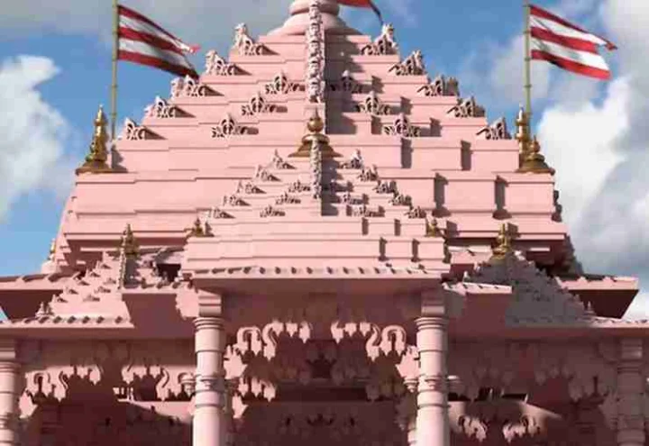 Ram temple in Abu Dhabi
