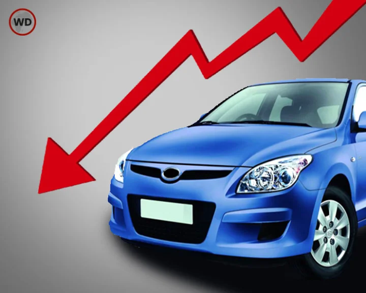 Automobiles Sectors Vehicle Sales Decline in vehicle sales in January