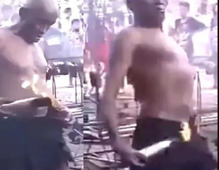 stunt gone wrong