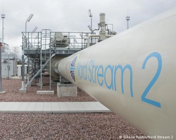 Nord stream gas pipeline