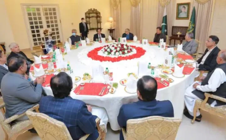 Imran Khan lunch with Bill Gates
