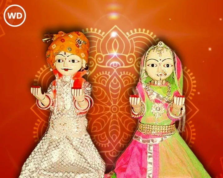Gangaur isar and gauri