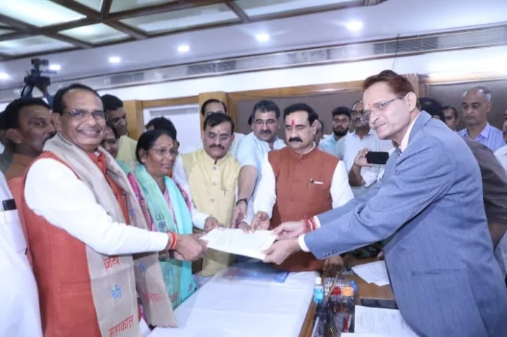 राज्यसभा के लिए मध्यप्रदेश से तीनों प्रत्याशी निर्विरोध निर्वाचित, 2 पर BJP और 1 पर CONG की जीत