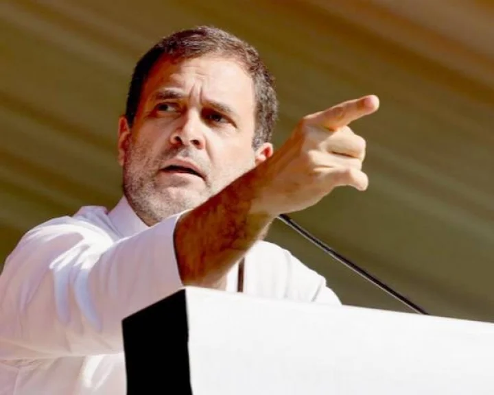 rahul gandhi says BJP ruined the country economy