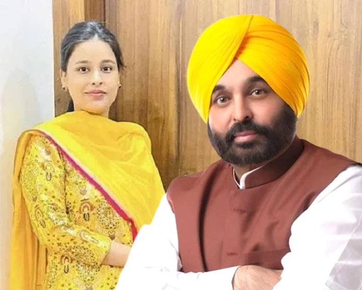 Who is Bhagwant Mann's second wife
