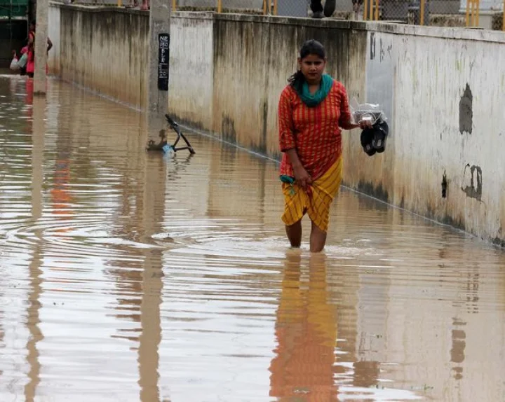 Heavy rains in Dharamshala