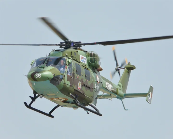 Dhruv Helicopter