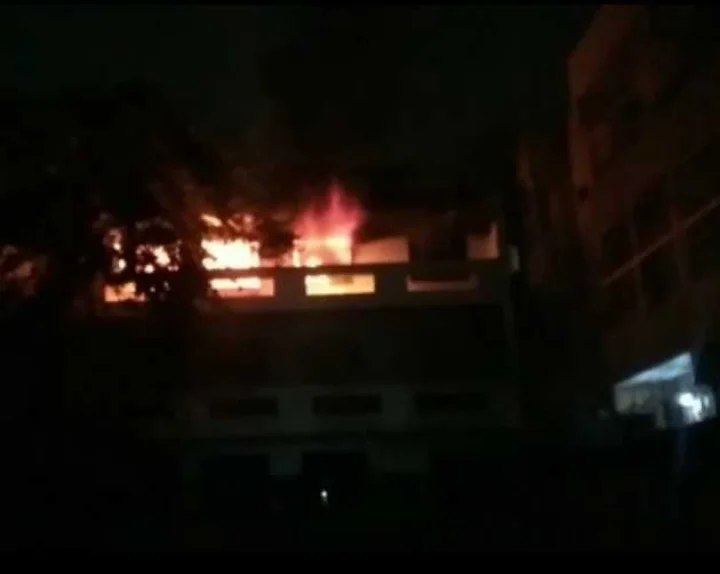 Electronics market near Chandni Chowk in Delhi   Bhagirath Palace Market Fire News In Marathi