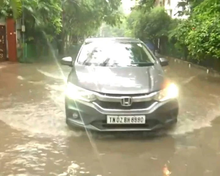 Heavy rain in Tamil Nadu