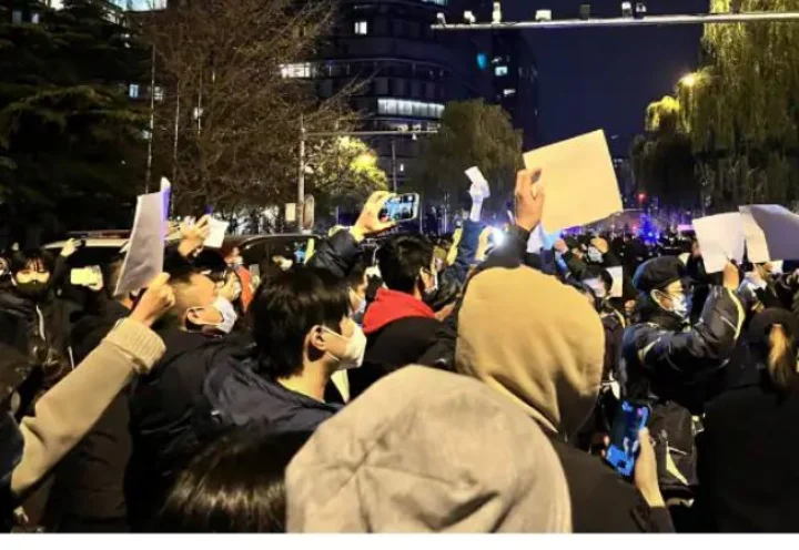 china protest