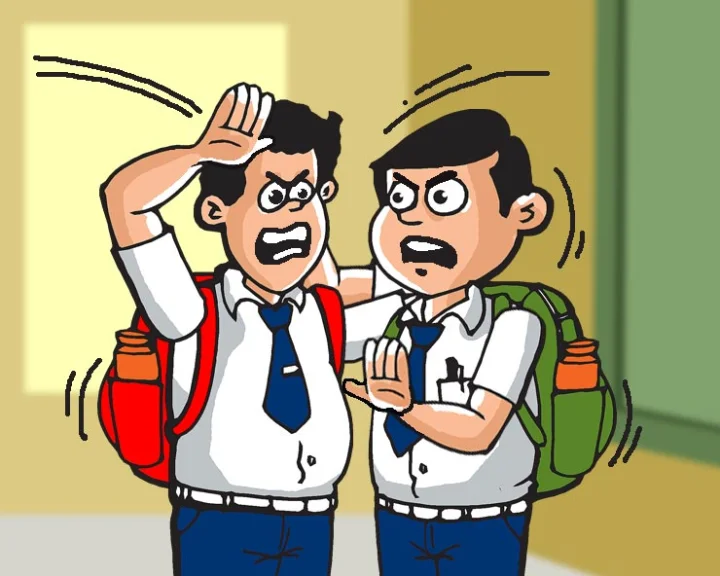 Noida teacher cut the hair of the students