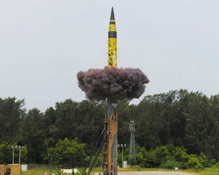Pralay ballistic missiles