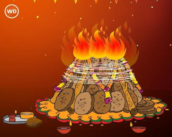 holi and rangoli Holika Dahan n Rangoli 2023