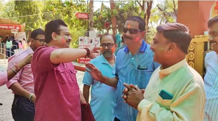 Holi celebration