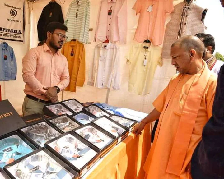 Young businessman Akhilesh Dubey