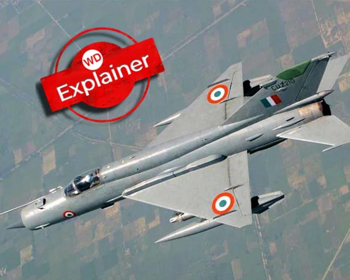 Mig-21 crash in Rajasthan