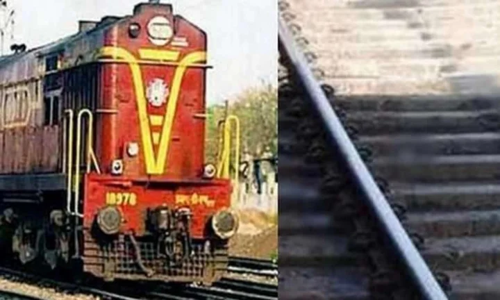 Cement sleeper found on track in Raebareli