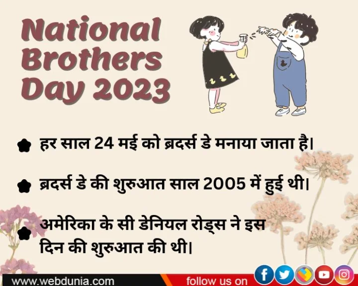 National brothers day 2023 in Hindi