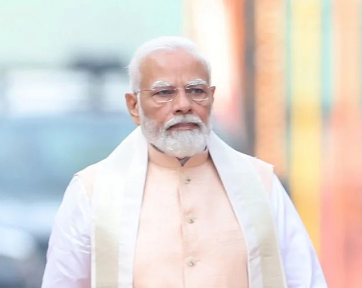 PM modi in new parliament building