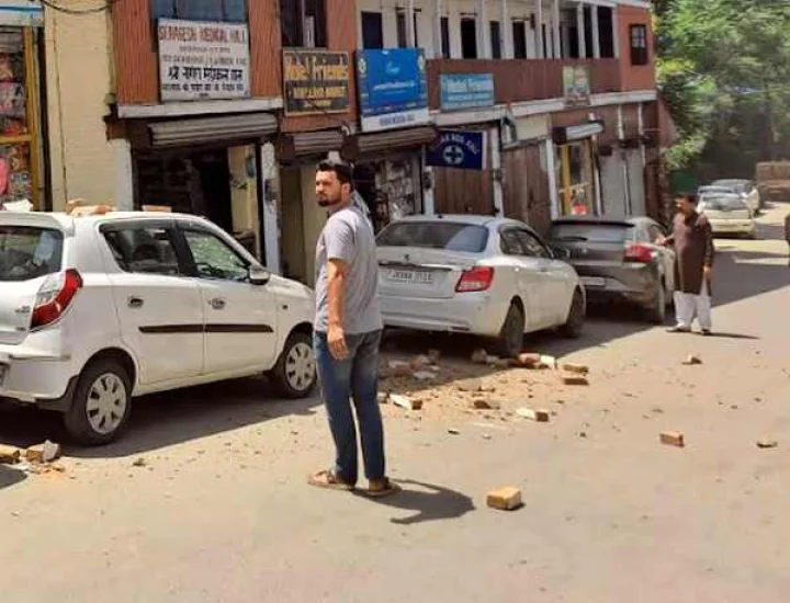 Earthquake in Jammu Kashmir