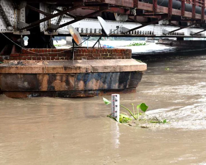 Yamuna river in Delhi
