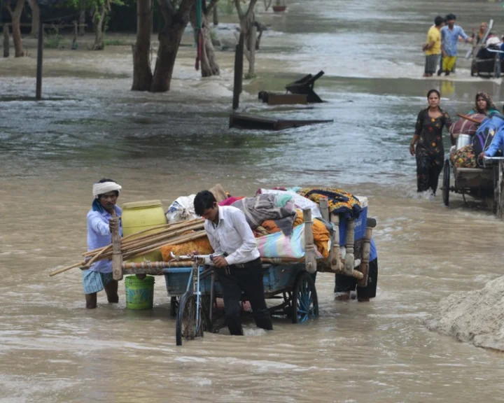 flood in yamuna