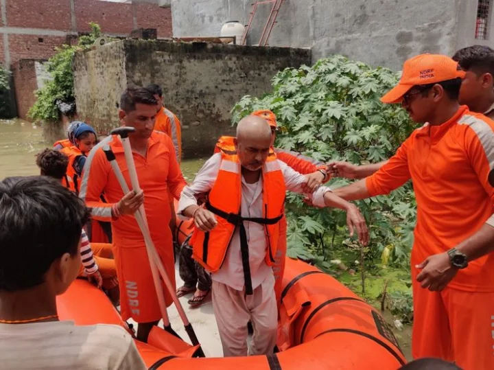 ndrf in delhi flood