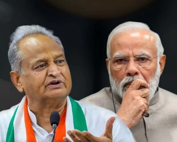 Ashok Gehlot hit back at PM Modi