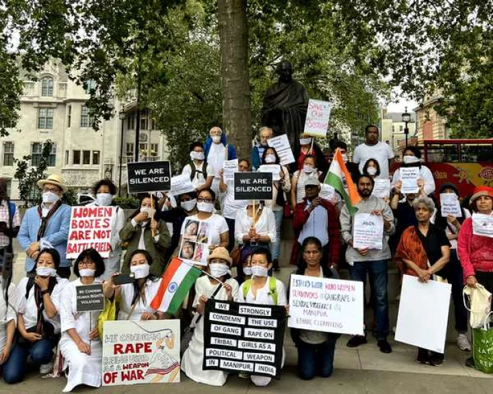 Manipur protest