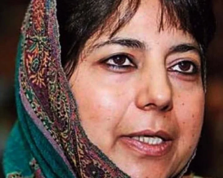 Mehbooba Mufti's big claim
