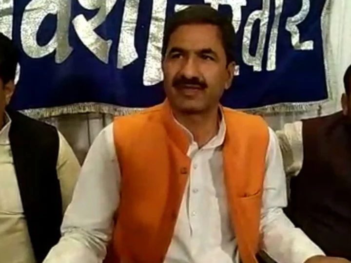 BJP MLA Virendra Raghuvanshi