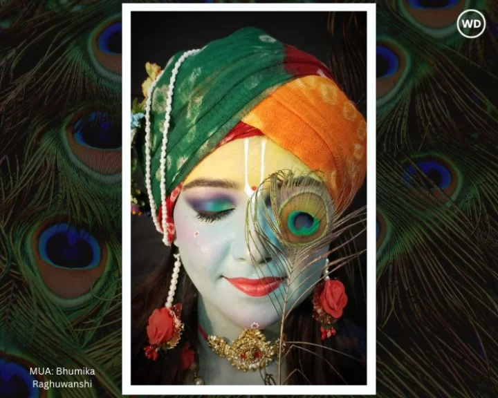 krishna makeup ideas