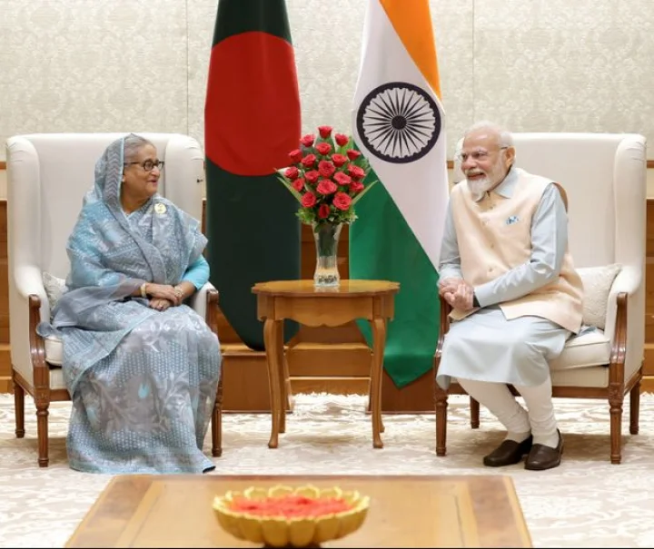 PM Modi with sheikh hasina